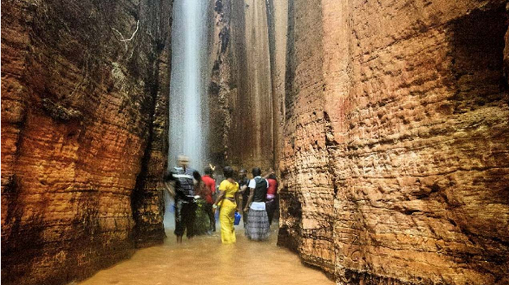 Ohum Waterfall And Monastry